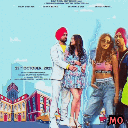 A Poster For A Movie That Is Set For October 15Th 2021 GIF