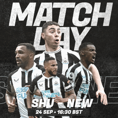 a poster for a soccer match that says match day