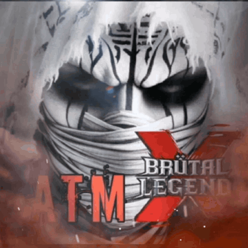 A Poster For A Video Game Titled Brutal Legend GIF