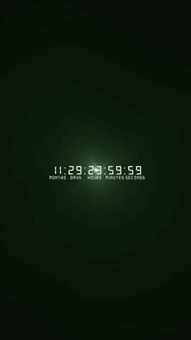 A Poster For Avengers Doomsday Shows The Logo On A Dark Green Background GIF