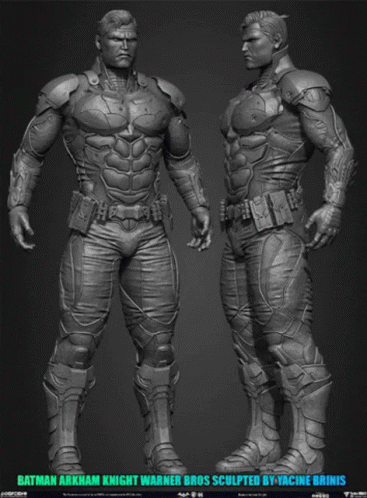 Batman Arkham Knight Warner Bros Poster GIF