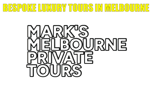 A Poster For Bespoke Luxury Tours In Melbourne Shows A Large Building With A Dome On Top GIF