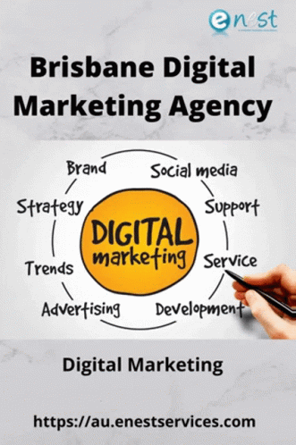 Brisbane Digital Marketing Hand Holding Pen GIF