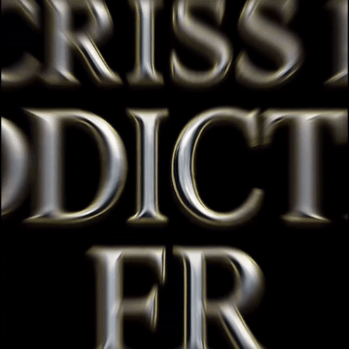 A Poster For Criss P Addicted Fr Shows A Man And A Woman Kissing GIF