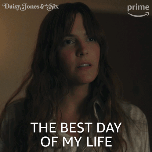 A Poster For Daisy Jones And The Six GIF
