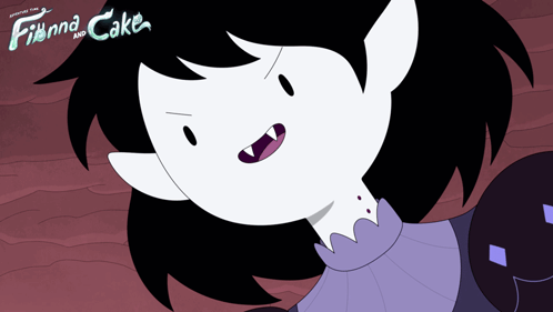 Finna And Cake Poster Vampire Girl GIF
