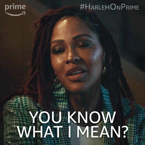 A Poster For Harlem Prime Shows A Woman With Dreadlocks GIF