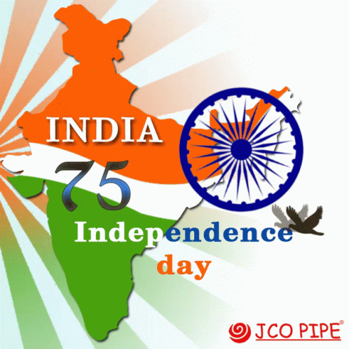 A Poster For India 75Th Independence Day GIF