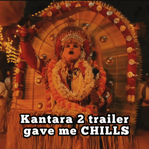 A Poster For Kantara 2 Trailer Gave Me Chills With A Picture Of A Statue GIF
