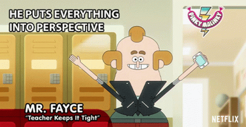 A Poster For Mr. Fayce From Netflix Shows Him Holding A Cell Phone GIF