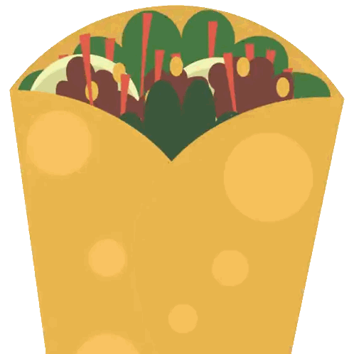 a poster for national burrito day with a burrito and a red pepper