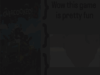 A Poster For Overcooked 2 And A Picture Of A Girl GIF