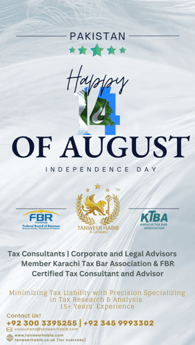 A Poster For Pakistan Independence Day Which Says Happy Of August GIF