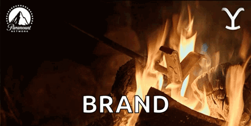 A Poster For Paramount Network Shows A Fire GIF