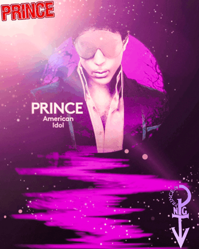 A Poster For Prince 'S American Idol Album GIF