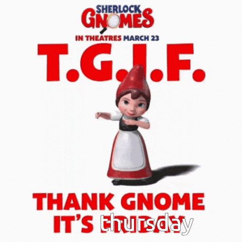 Sherlock Gnomes Poster Gnome Dabbing GIF