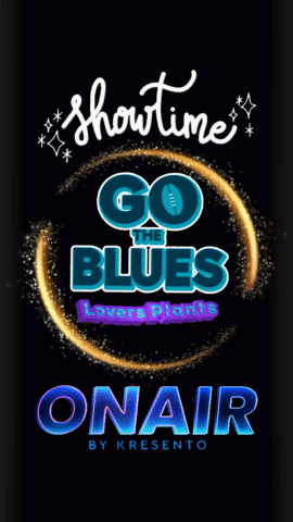 A Poster For Showtime Go The Blues Lower Lights GIF