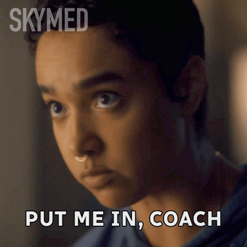 A Poster For Skymed Shows A Woman With A Nose Ring GIF
