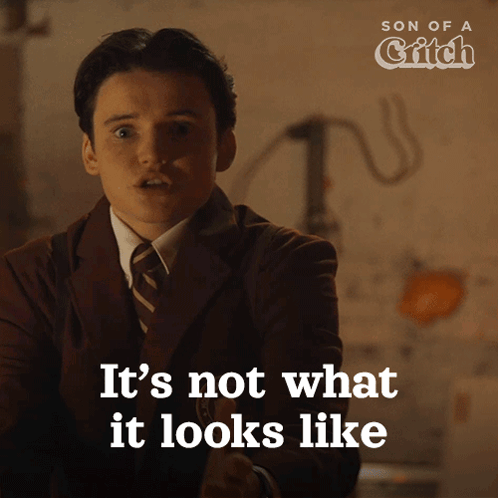 a poster for son of a catch shows a young man in a suit and tie