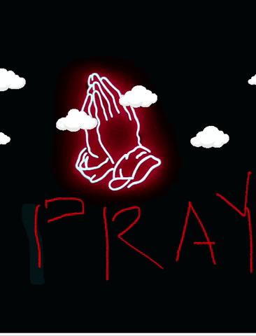 A Poster For Sweet Baby Jesus Pray With A Man Praying GIF