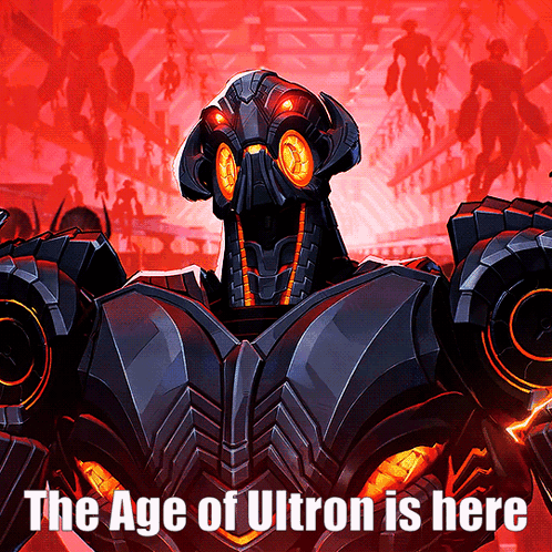 A Poster For The Age Of Ultron Is Here With A Robot GIF