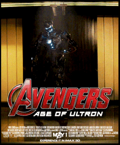 Avengers Age Of Ultron Movie Poster GIF