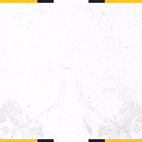 A Poster For The Boston Bruins Playoffs Presented By Rapid7 GIF