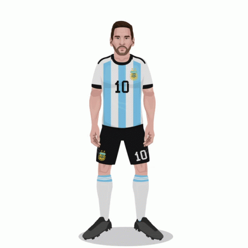 A Poster For The Fifa World Cup Qatar 2022 Shows Lion GIF