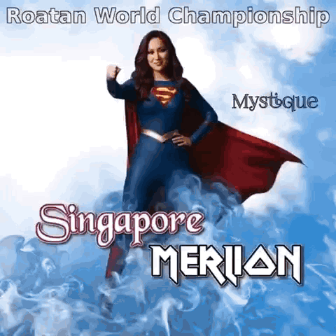 A Poster For The Roatan World Championship In Singapore GIF