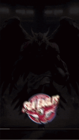 A Poster For The Sea Eagles Shows A Man With Wings And A Football GIF