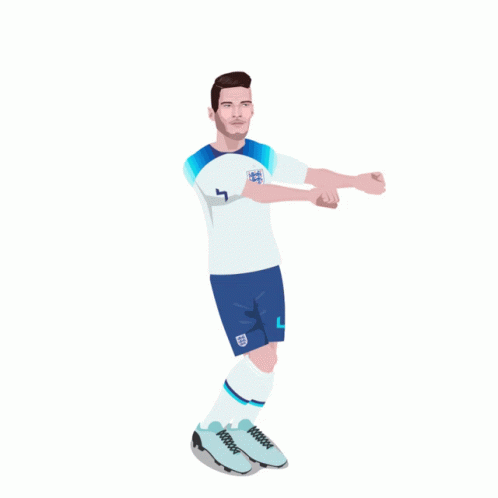 A Poster Of Declan Rice For The Fifa World Cup GIF