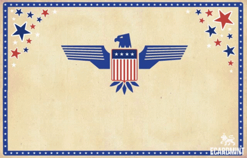 a poster that says 4th of july god bless america on it