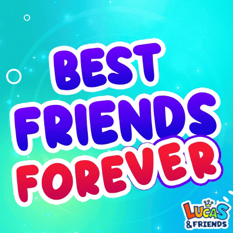 a poster that says " best friends forever " on it