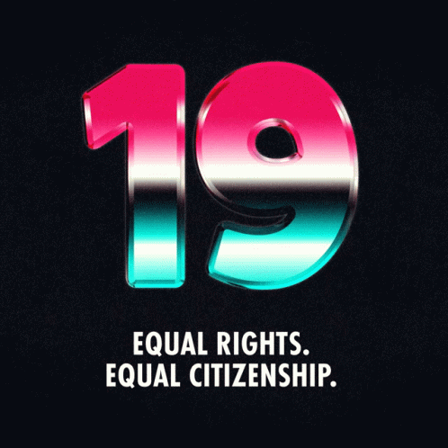 A Poster That Says Equal Rights Equal Citizenship On It GIF