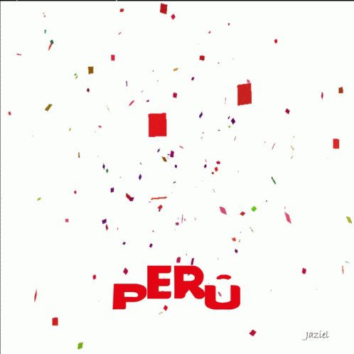 A Poster That Says Felices Fiestas Patrias In Red GIF