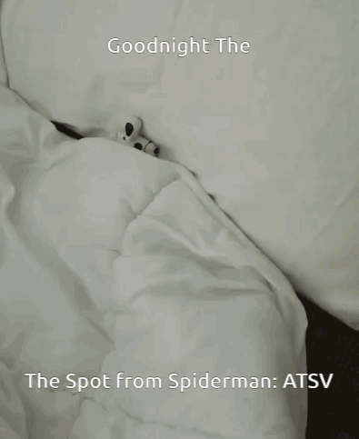 Goodnight Poster From Spider-Man Atsv GIF