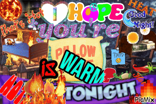 A Poster That Says Hope You 'Re Tired GIF