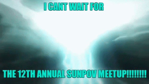 Sunpov Meetup 12Th Annual Poster GIF
