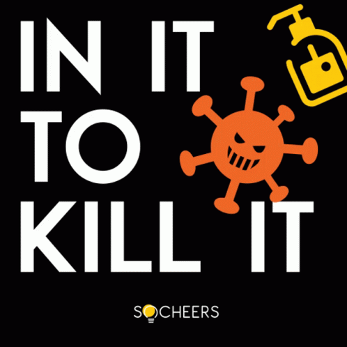A Poster That Says In It To Kill It On It GIF