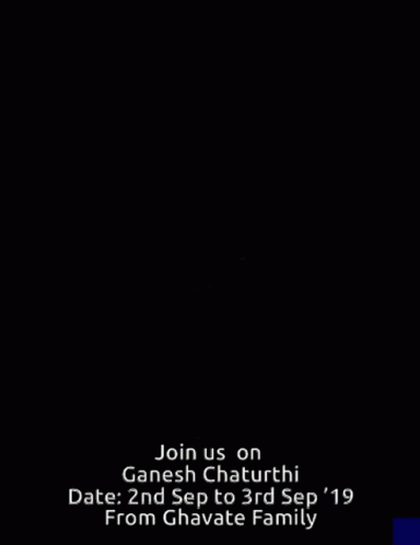 a poster that says join us on ganesh chaturthi on it