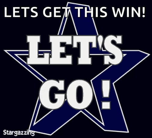 A Poster That Says Let 'S Get This Win On It GIF