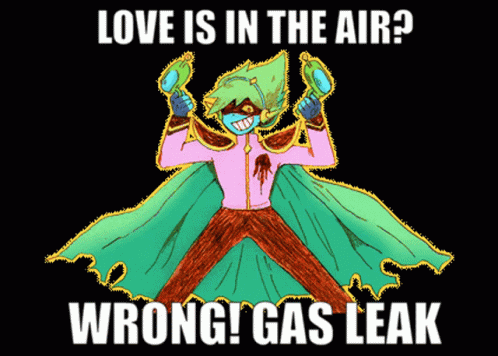 A Poster That Says Love Is In The Air GIF