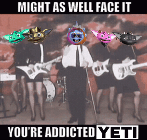 A Poster That Says Might As Well Face It On It GIF
