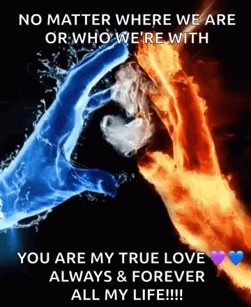 A Poster That Says " No Matter Where We Are Or Who We 'Re With " GIF