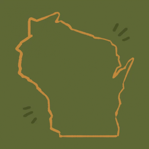 A Poster That Says " Ope Sorry We Won 'T Letcha Suppress The Vote In Wisconsin " On It GIF