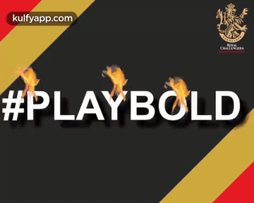 A Poster That Says Playbold On It GIF