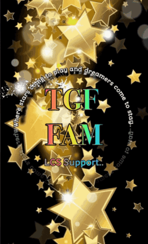 A Poster That Says Tcf Fam Les Support GIF