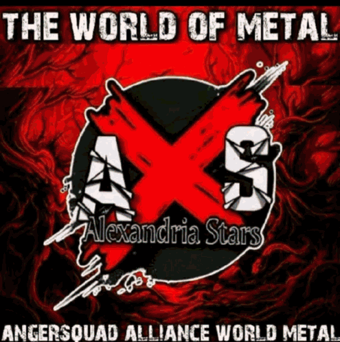 A Poster That Says The World Of Metal GIF