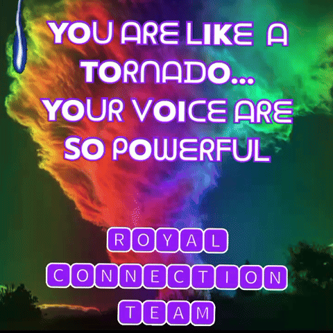 A Poster That Says You Are Like A Tornado GIF