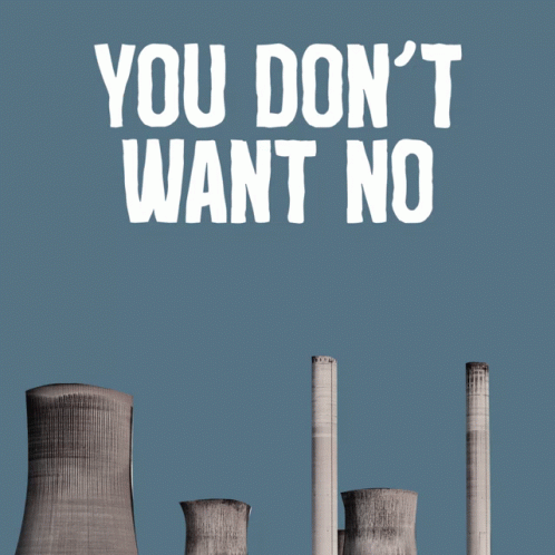 A Poster That Says " You Don T Want No Smoke " GIF